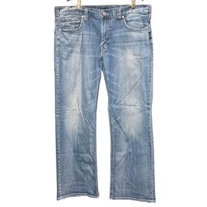 Silver Jeans Zac Men's Straight Leg Jeans Size 38
